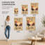 «Vintage Whisper Words Let It Be Scenic Text», reproduction d'impression sur toile tendue-129450212