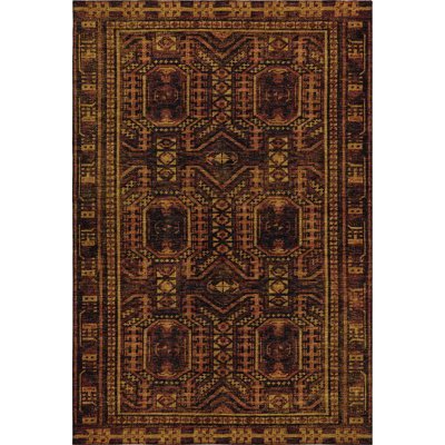 Premium Machine Washable Ashlynn Border Rug