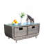 Table basse avec verre trempé