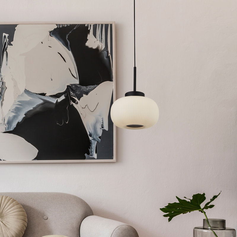 Rorie 1 - Light Black Single Pendant