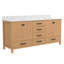 Meuble-lavabo à double cadre en bois massif-809245328-809245330