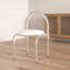 Tabouret de coiffeuse en acrylique Chert