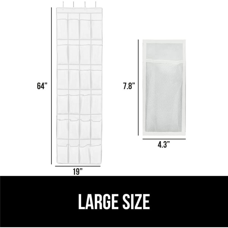 Mariners Fabric Hanging Organizer, White
