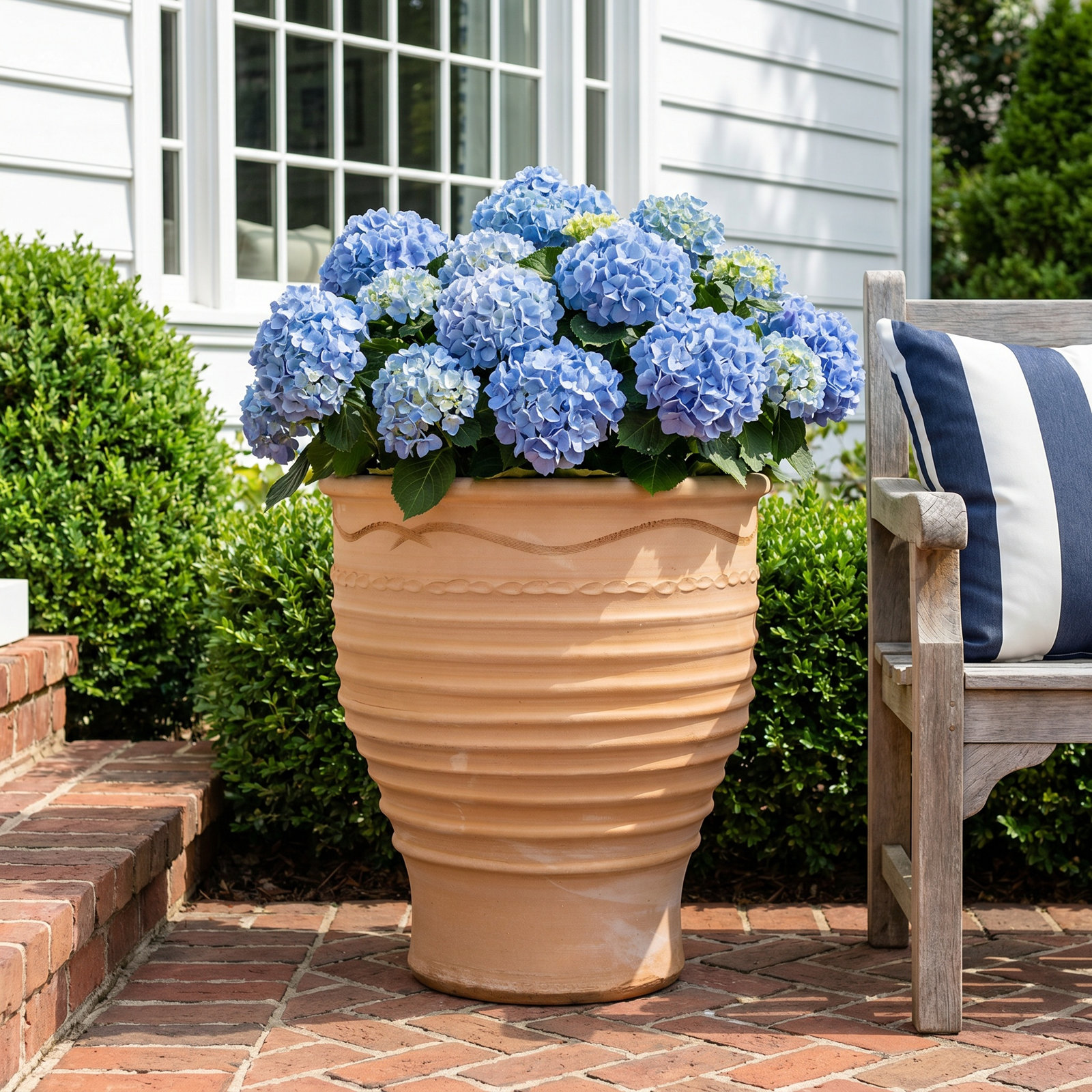 Pot Planter, 26.5" H x 23.5" W x 23.5" D
