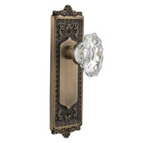 Egg & Dart Plate with Chateau Door Knob