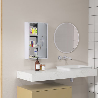 Armoire à pharmacie avec rangement pour salle de bain
