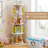 Jadeyn Rotating Bookshelf 4 Tier 360° Revolving Floor Standing Bookcase Corner Organizer Display-210833822