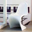 Chaise Penton au fini brillant-1399373542