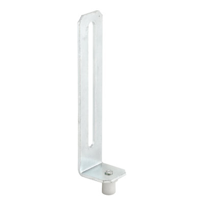 Bi-Fold Door Bottom Guide, Nylon/Steel (2-Pack)