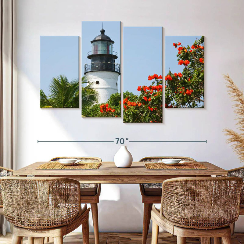 Phare emblématique de Key West, H 42 po x l 68 po