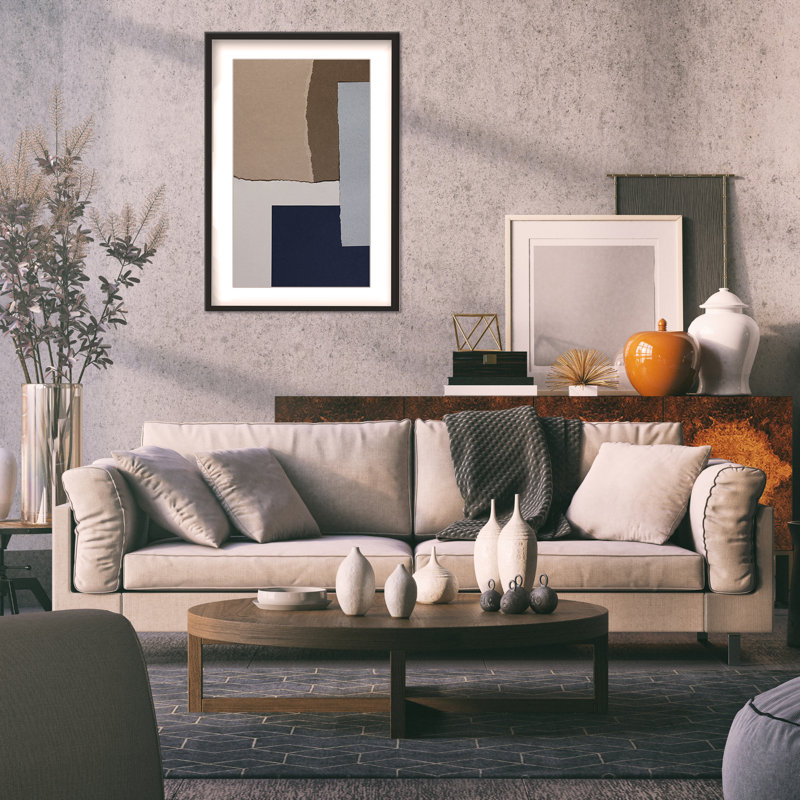 Abstract Fragmented Realities, 30" H x 24" W