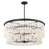 Shimmering Elegance 9 - Light Metal Chandelier