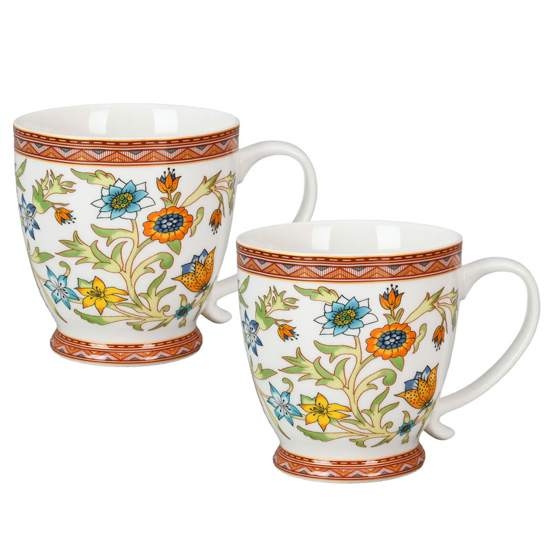 Dantez Fine China Porcelain Coffee Mug