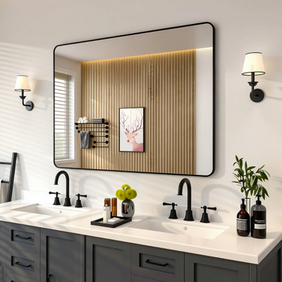 Miroir de salle de bain mural