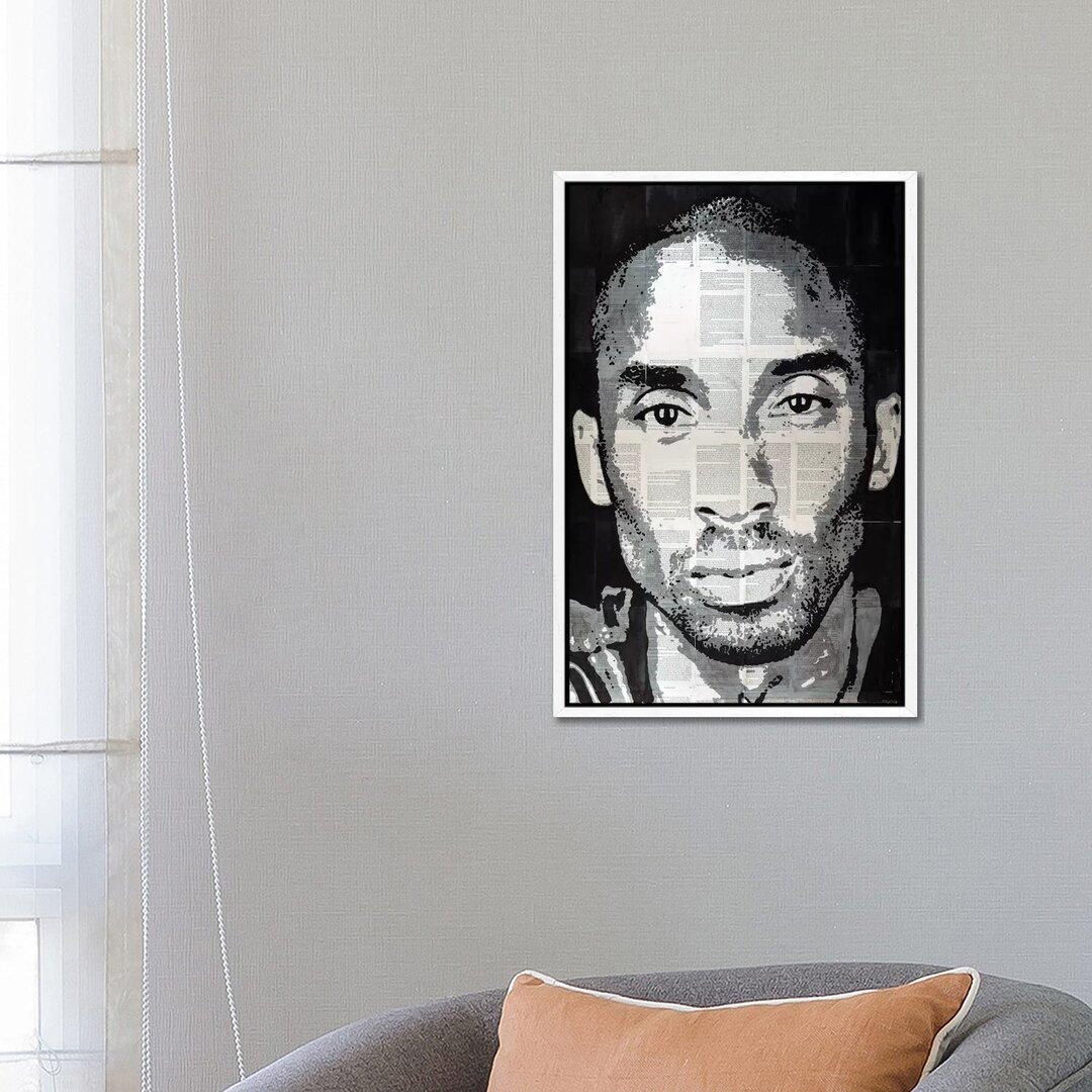 Leinwandbild - Grafikdruck „Kobe Bryant” von Ahmad Shariff