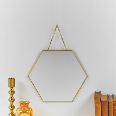 Miers Metal Flat Wall Mirror