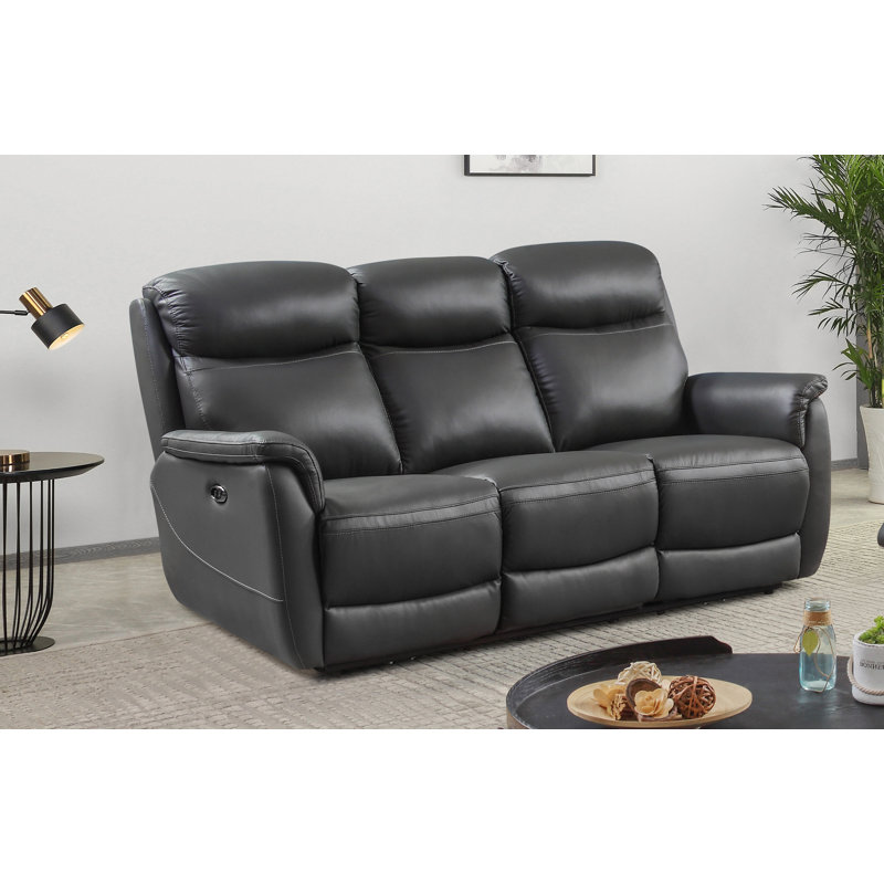 Ilvis 188cm Wide Standard Recliner, Chestnut