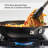 KitchenAid Hard-Anodized Induction Nonstick Wok with Helper Handle, 12.25-Inch, Matte Black