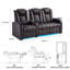 Fauteuil de cinéma inclinable Power Zero Gravity-1332379538