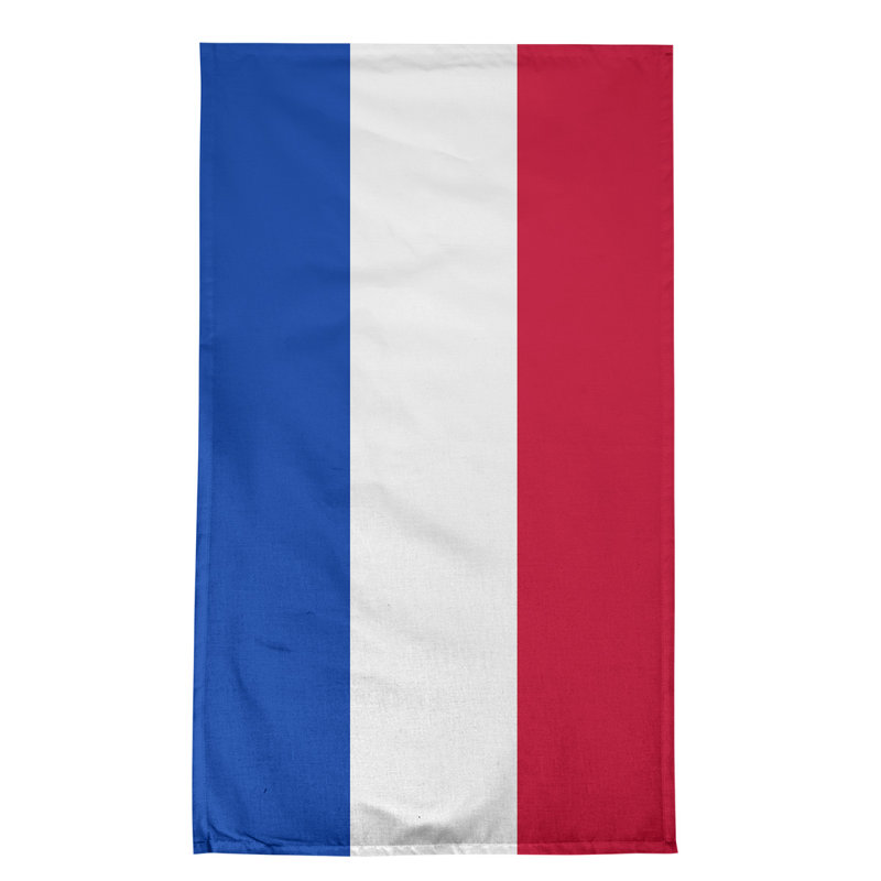 Anaheim Stripe Tea Towel Kitchen Towel, Cotton Twill, Blue/White/Red