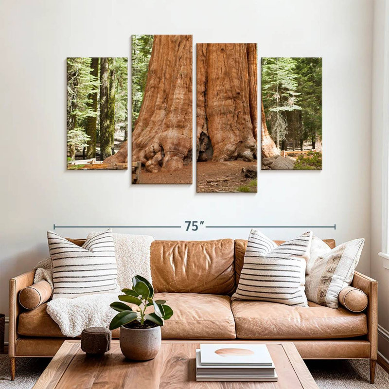 Harnek Ancient Sequoia Tree, 42" H x 68" W