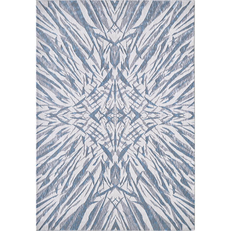 Abstract Indoor Rug, Rectangle 5'3" x 7'7"