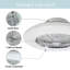 Machell 19.7'' Ceiling Fan with LED Lights