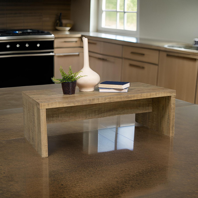 Binyamin Sled Rectangular Coffee Table in Mango