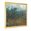 «Blue and Bronze Dots», reproduction sur toile encadrée-48308967-48308962