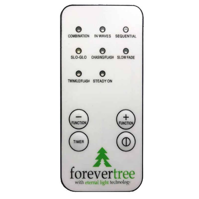 Jamestown Lighted Artificial Fir Christmas Tree, 7.5'