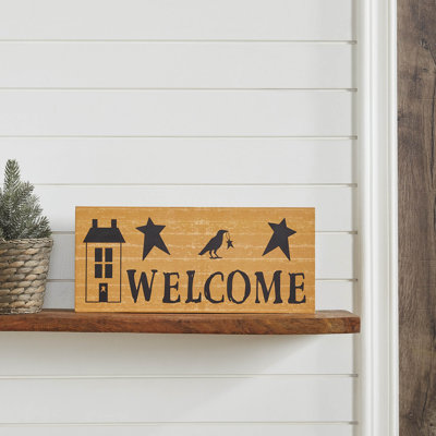 Franclin Prim Stars w/ Raven Saltbox House Wall Décor