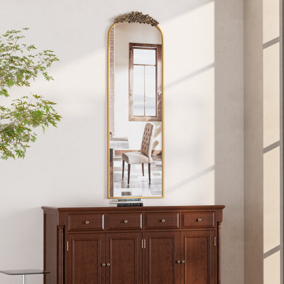 Miroir arqué embossé