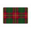Tartan Vegan Leather Rectangle Pebble Placemat-351960968