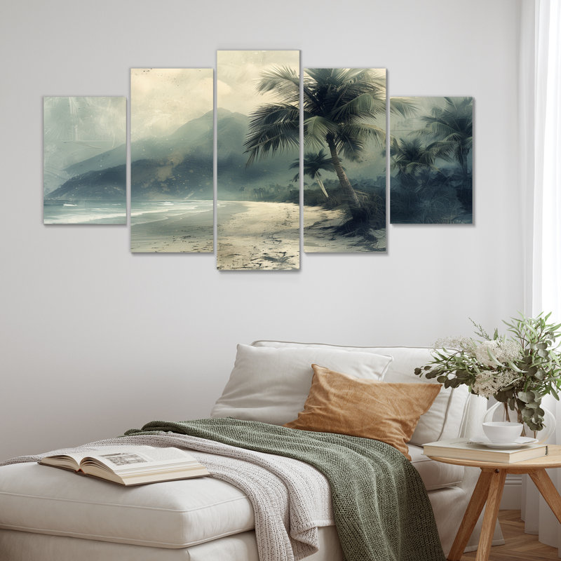 Sarver - Palms & Palm Trees Canvas Art Set