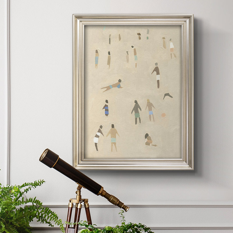 Beach Goer II - reproduction d'art sur toile, L 21 po x H 25 po