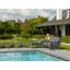 132cm Wide Metal Patio Sectional with Cushions