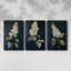 Floral Study Series LIX - ensemble de toiles tendues avec châssis Premium - prêt à être accroché-805216632