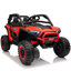 Voiture électrique rouge 2 places pour enfants (24 V) avec télécommande parentale, musique Bluetooth, lumières DEL et cadeau amusant pour les filles-134698810