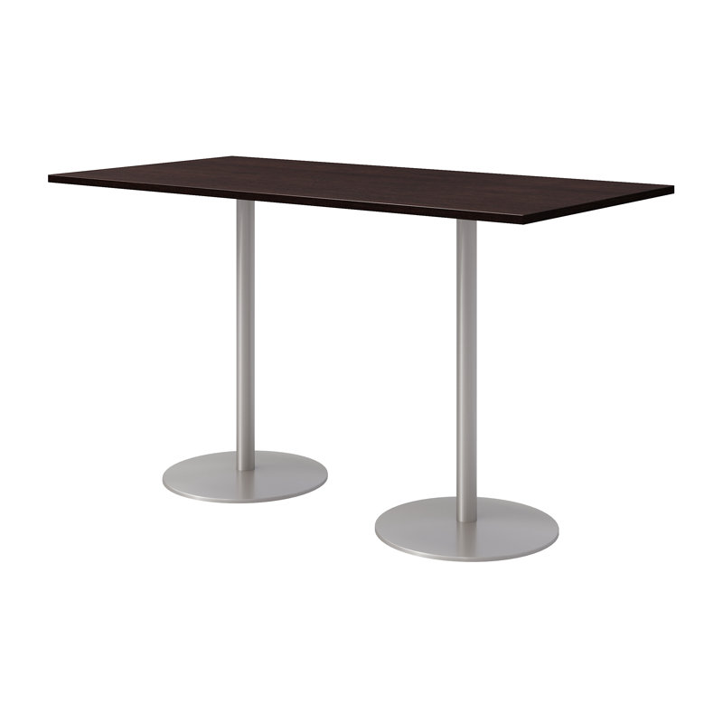 Table bistro 36 x 72, Espresso, H 42 po x L 72 po x l 36 po