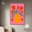 «Bright Bright Tulipes», art mural coloré Boho par Art Remedy-104337303-104337318