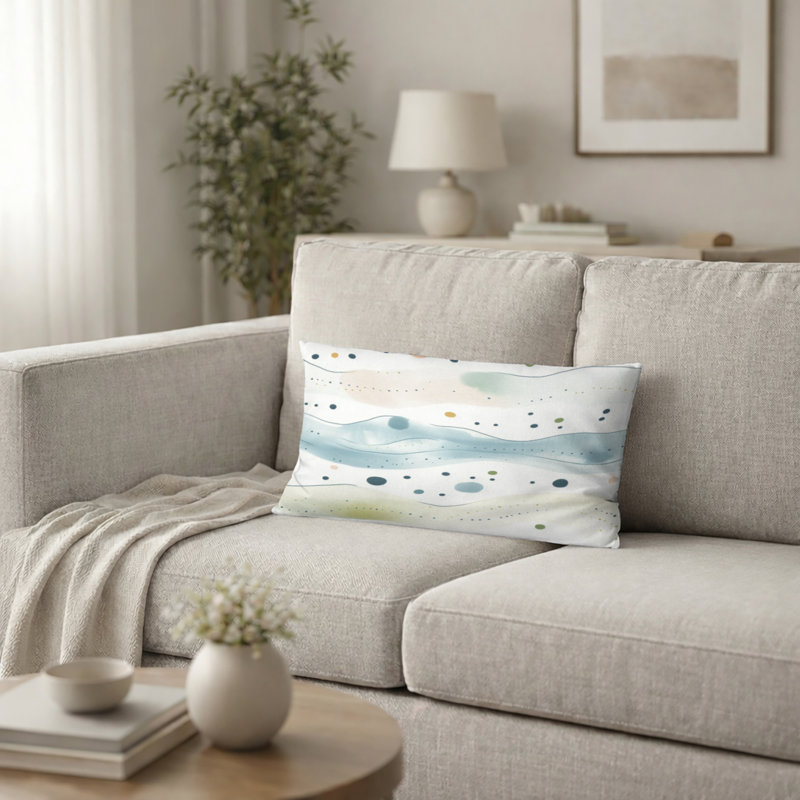 Coussin Modern, H 12 po x l 20 po
