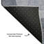 Tapis géométrique de qualité supérieure lavable à la machine AMF1751-305113921