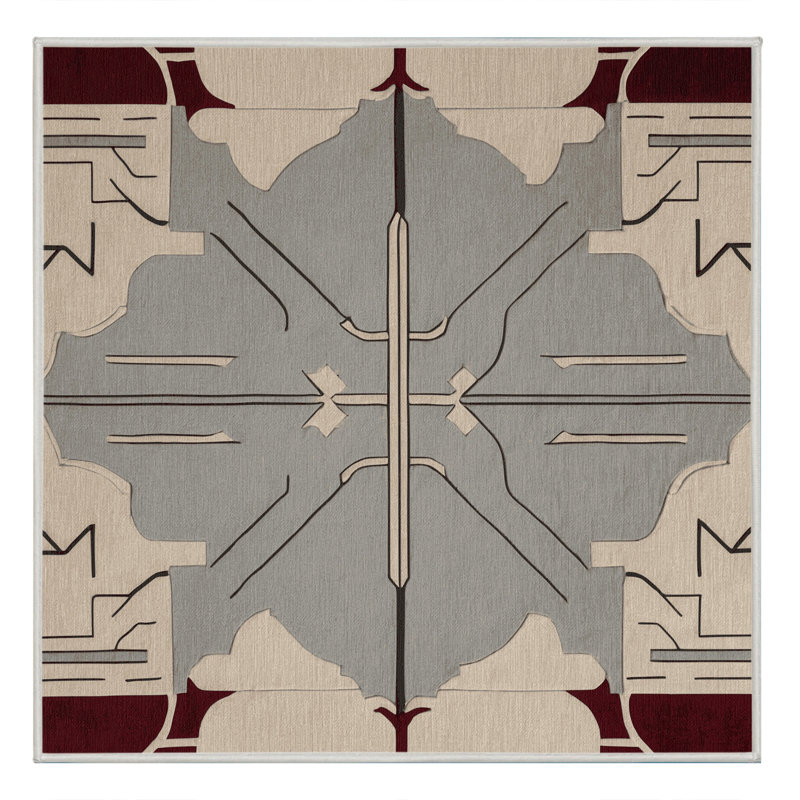 Planar Motion Rug, Square 8'