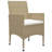  Dining Set Beige, Cream White-1411869807-1411869778