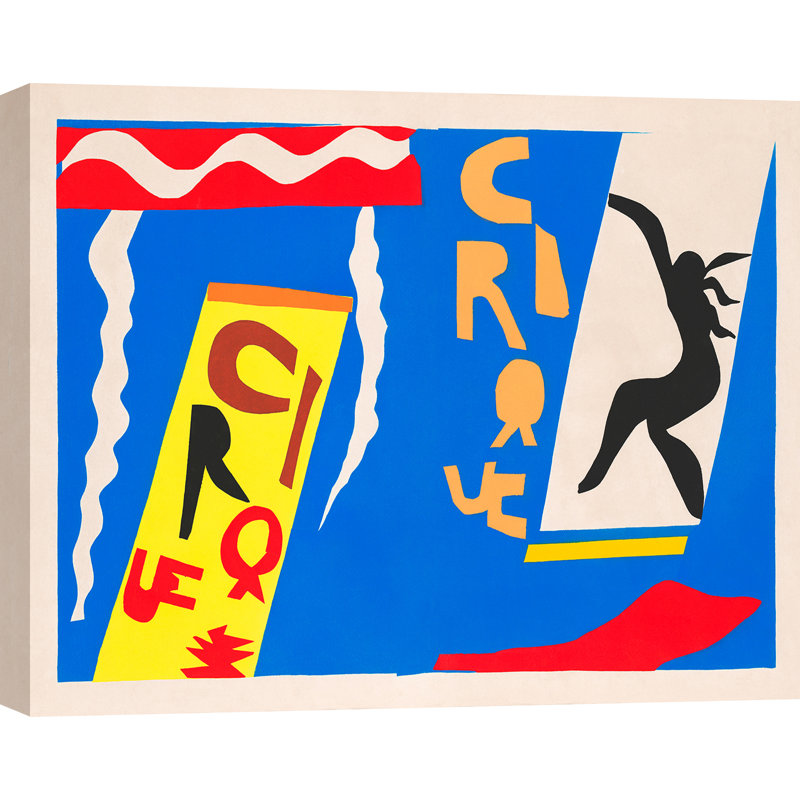 3HM7486 Jazz, The Circus by Henri Matisse - Wrapped Canvas Print, 100 cm H x 70 cm W