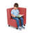 Kid Comfort Collective Modular Corner Chair - Red-124164525