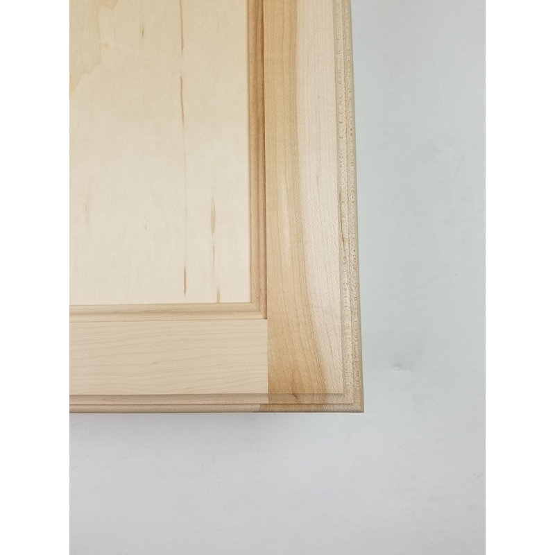Armoire à pharmacie Donovan, Bois brut, H 59 po x l 15,5 po x P 4,25 po