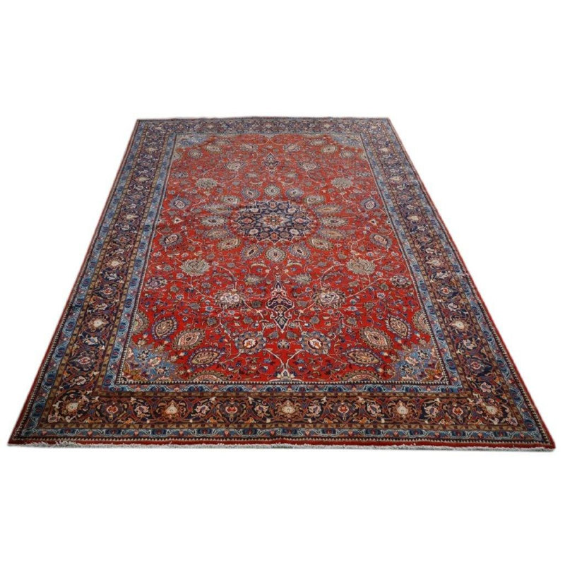 Tapis rectangulaire en laine 10 pi 2 po x 15 pi 6 po