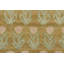 Rug & Kilim’S Block Print Custom Rug Design In Gold With Pink And Green Florals-945219035