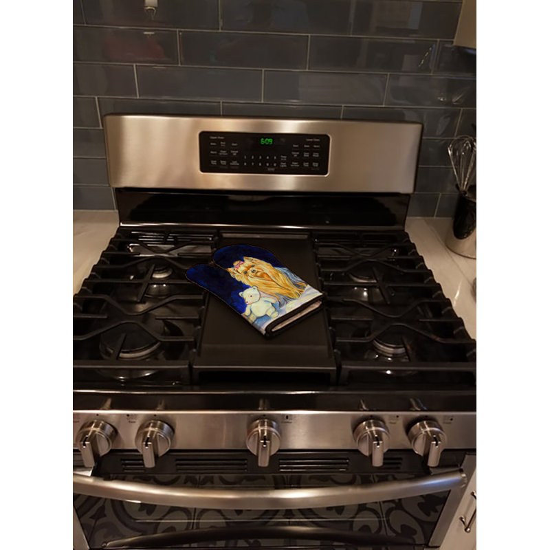 East Urban Home Polyester Oven Mitt Set